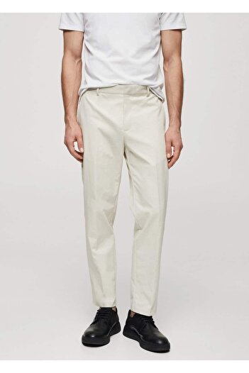 MANGO Man Skinny-Fitting Technical Fabric Trousers
