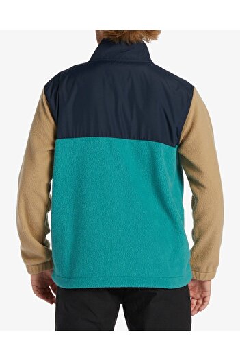 BİLLABONG Billabong Men's Boundary Trail Zip Pacific Fleece Jacket Abyft00313-pac