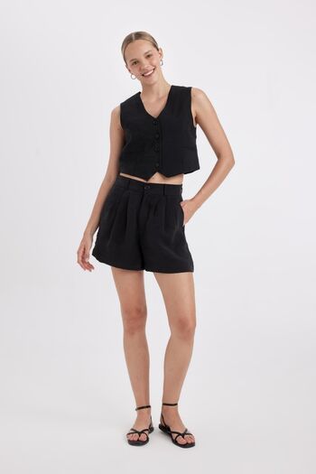 DeFacto Modal Short Leg Shorts - Regular Fit, Normal Waist X4722AZ24HS