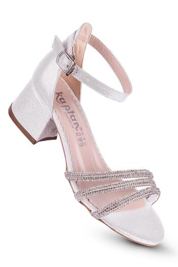 KAPTAN JUNIOR Girl's Heeled Evening Dress Shoes Pssk 403
