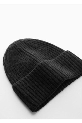 MANGO Man Wool Blended Knitwear Hat