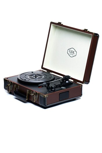 GDL Retro Çanta Pikap T317b Kahverengi (BLUETOOTH-ŞARJLI-AUX-METAL IĞNELİ) "orijinal Ürün-2 Yıl Garantili"