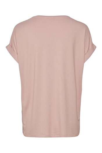 ONLY HNS ELZ ONLY - POWDER Color Sleeve Folded T-Shirt - ST06477-L