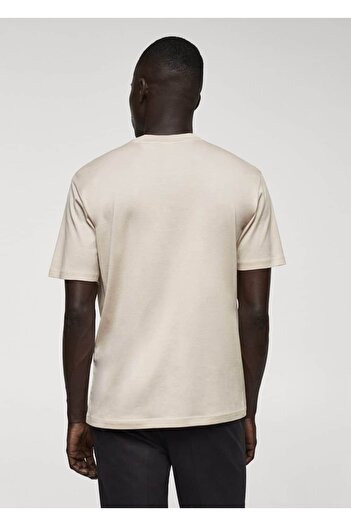 MANGO Man Mercerized Slim Fit T-Shirt