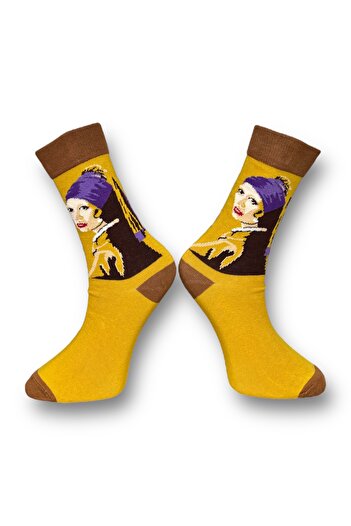 Mevo Unisex Artistic Socks - Comfortable and Stylish Design