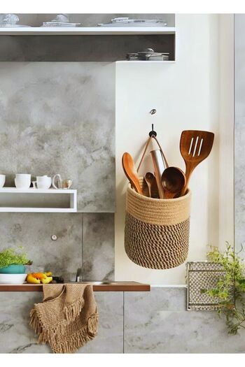 HomeTurko Hanging Bath Basket - Stylish and Useful Design