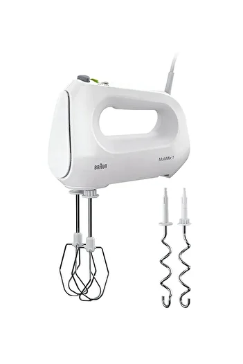 Braun Multi Mix Hand Mixer, 400 Watts, 4 speed turbo.
