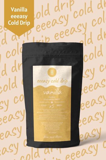 Mim and More Vanilla Easy Cold Drip - Vanilyalı Cold Brew Paketi, 5 X 25 gr