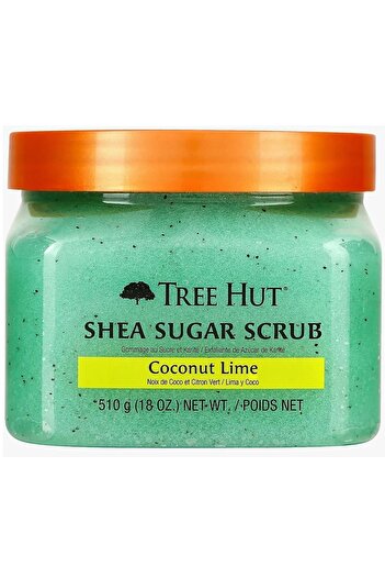 TreeHut Coconut Lime Shea Sugar Scrub Body Peeling 510gr