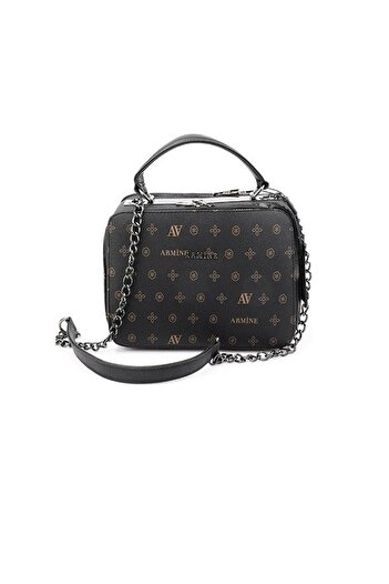 Armine Black 122 Model Printed Bag