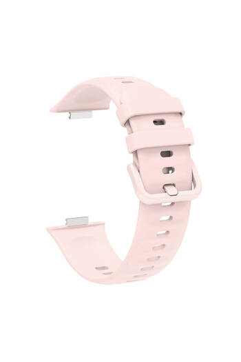 Fibaks Huawei Watch Fit 3 - Fit 4 - Fit 4 Pro Compatible Colorful a Quality Cord Strap Bracelet Classic Silicone