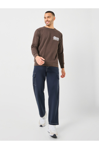 Jack & Jones Slogan Print Regular Sweatshirt