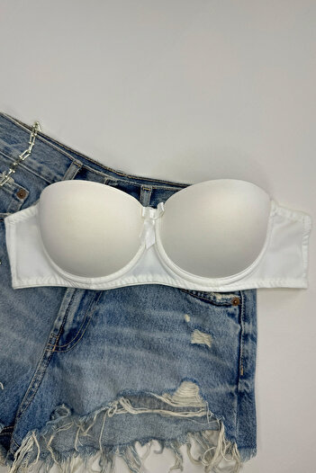 Morensa Жіночий бюстгальтер без бретелей Ecru Recovery Underwire
