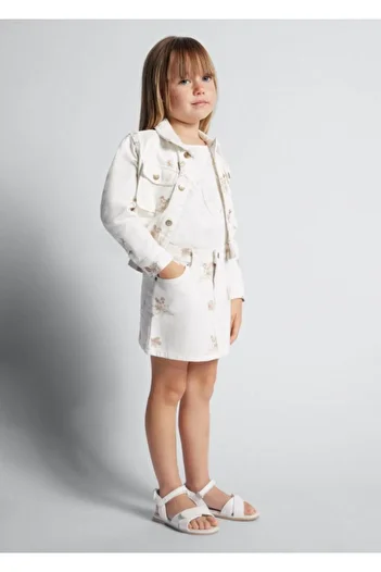 MAYORAL 03903 MAYORAL GIRL'S EMBROIDERED SKIRT