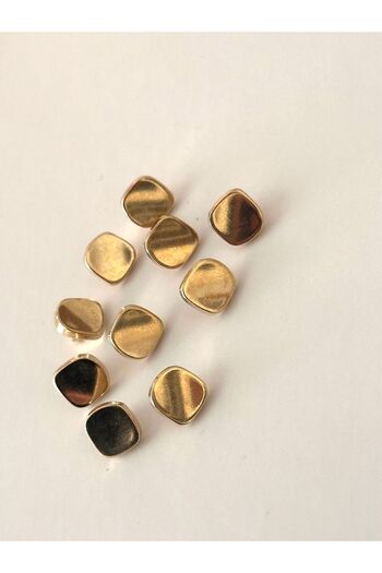 ODDA TASARIM ATÖLYESİ METAL GOLD DETAIL BLUZ-SIZE-DREAM BUTTON