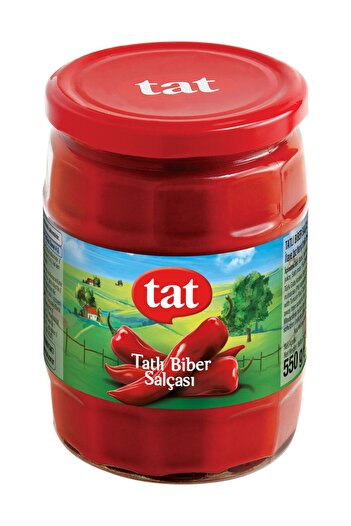 Tat Köy Tipi Biber Salçası Acı 550 gr