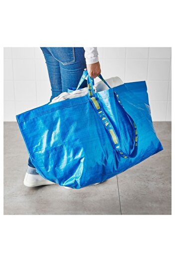 IKEA Frakta Çanta, Mavi, 71 Lt