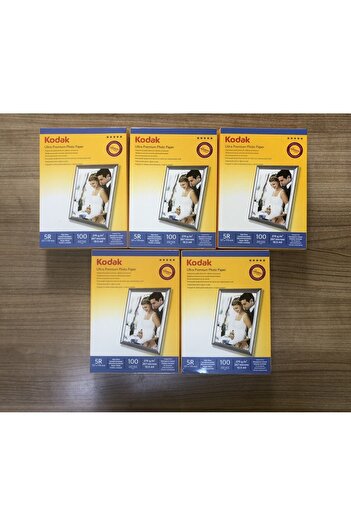 Kodak 270 Grams 13X18Cm Glossy Glossy 5 Pack Ultra Premium Photo Paper