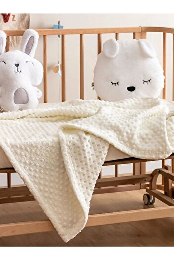 LCW HOME Tomurcuk Desenli Wellsoft Bebek Battaniye 90x110 Cm