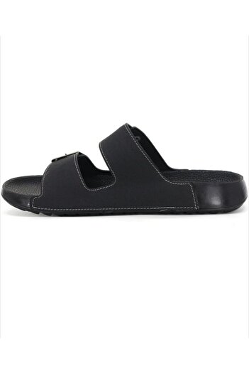 Home Men's Slippers Black Color Indoor and Outdoor