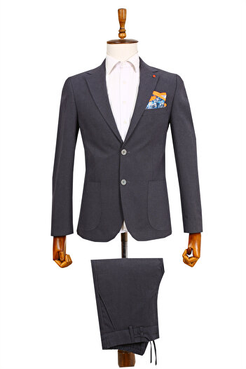 ACTUAL Black Men's Suit - 4050-5