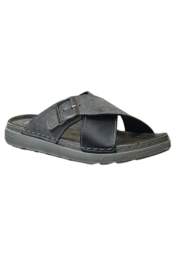 GEZER 15802.00 Black Men's Casual Slippers