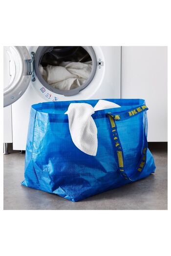 IKEA Frakta Çanta, Mavi, 71 Lt