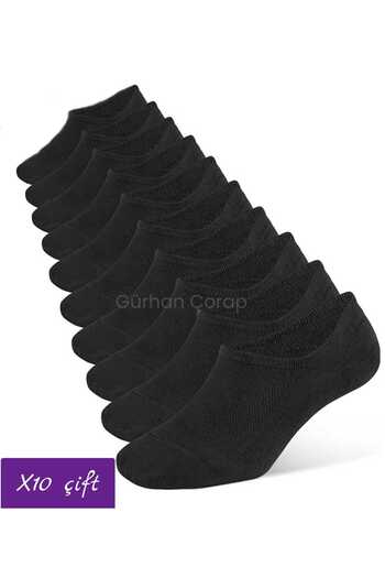 Gürhan Çorap 10 чифта унисекс памучни спортни чорапи - Комплект невидими чорапи