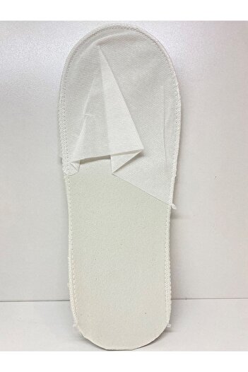 YorulmazAmbalaj Disposable Hotel Slippers Interlining 50 Pairs Single Bag