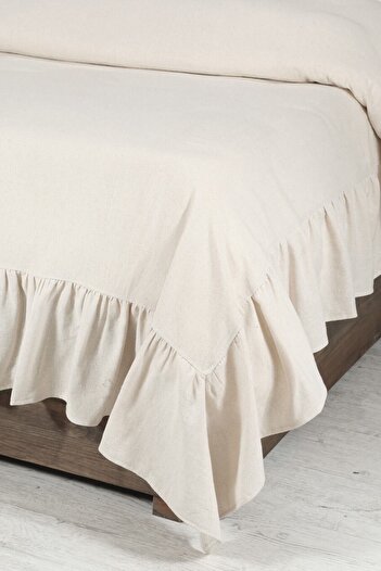 cotton maison Natural Bedspread Double Vintage 240x260 Cm