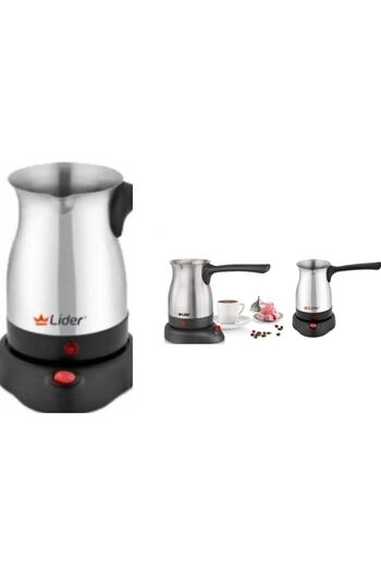 Lider Electric Steel Coffee Pot Coffee Machine Leader Foam Lk 317