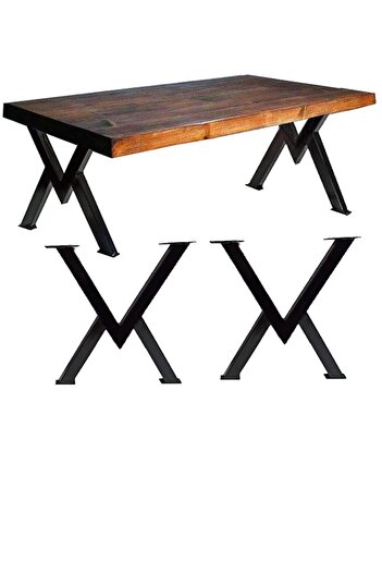 thorqtech Coffee Table Leg Solid Wood Log Coffee Table Legs Metal Leg