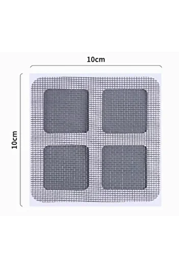 SARFEX 10-piece Sink Strainer - Wire Drain and Hair Collector for Bathroom, Fly Screen and Repair Kit