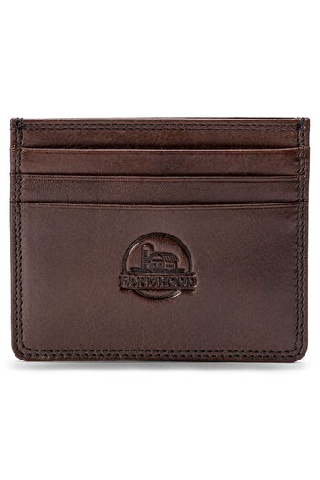 Farmhood Memphis Credit card case RFID protection Leather 10 cm