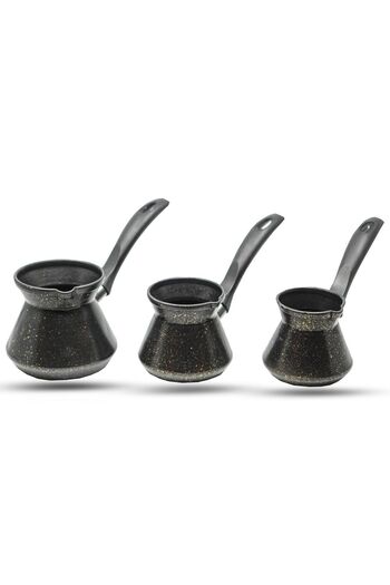 ANTEPSEPETİ Granite Coffee Pot Set of 3