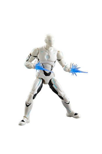 Hasbro Marvel Legends Superior Iron Man (Comics) Aksiyon Figürü (Marvel's Zabu BAF)