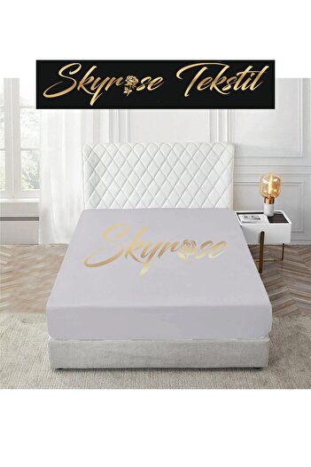Skyrose Double Fitted Sheet Set - Bed Height 160x200 and 180x200 30cm
