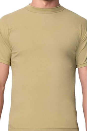 Tezzgelsin 6-Piece Cotton Men's Soldier Undershirt - Zero Collar Undershirt Laundry
