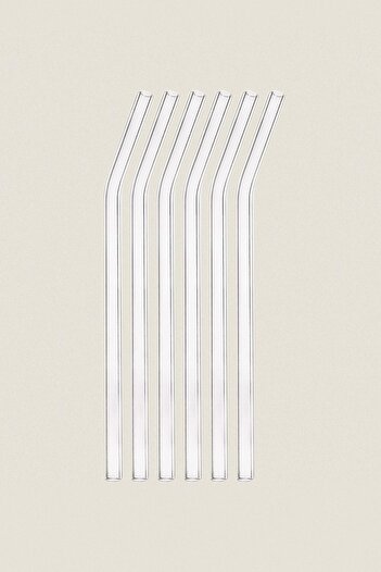 Yazz Atelier Transparent Curved Glass Pipettes Pack of 6