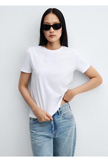 MANGO Woman Tricou 100% bumbac