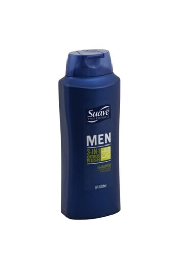 Suave Citrus Rush Men 3in1 Shampoo - 828 ml