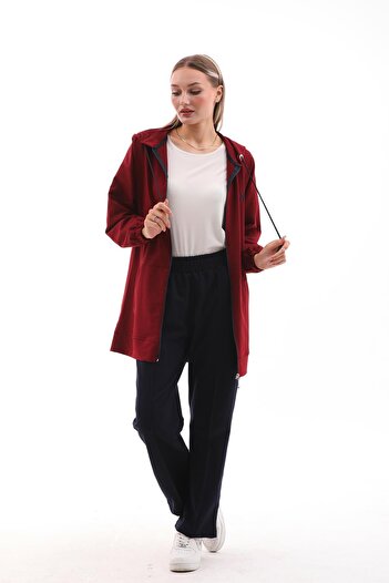 WestBound Claret Red Women's Sports Double Tracksuit Set