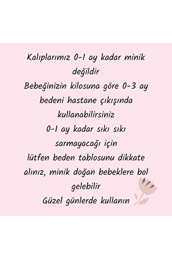 Mama Miel Baby Çok Çiçekli Yenidoğan Tulum Ve Düz Şapka