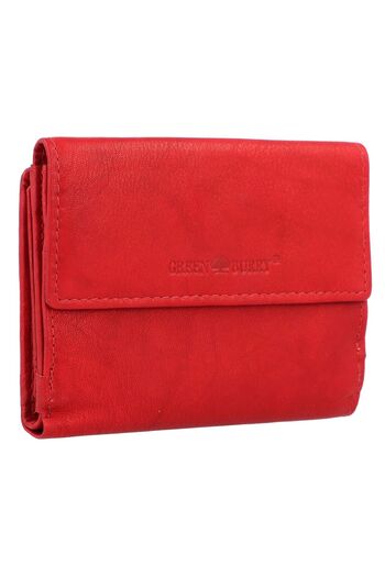 Greenburry Basic wallet RFID leather 13 cm