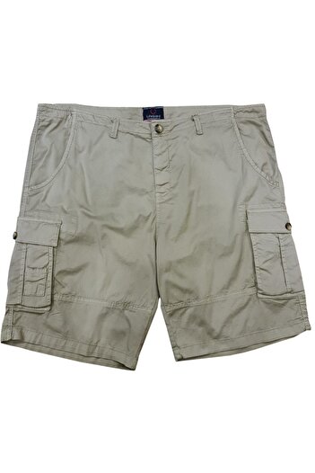 Lifeguard Men's Large Size Lycra Shorts with Cargo Pockets