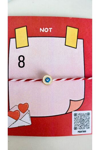pisay takı & aksesuar Gift Marteniçka Bracelet with Card