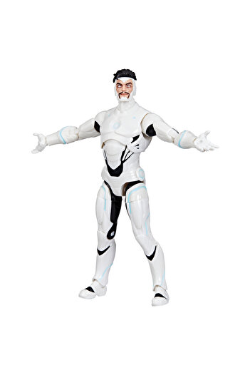 Hasbro Marvel Legends Superior Iron Man (Comics) Aksiyon Figürü (Marvel's Zabu BAF)