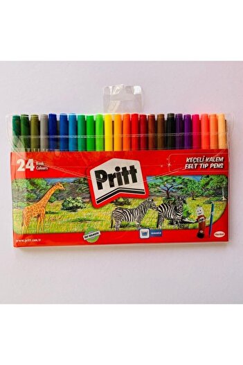 Pritt Felted Pen 24 Pack Washable