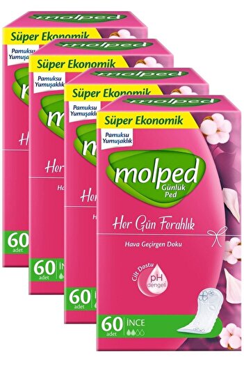 Molped Perfume-free Daily Pad 60 X 4 Pieces2200003195415
