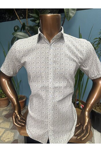 CLASSO Digital Printed Lycra Short Sleeve Shirt